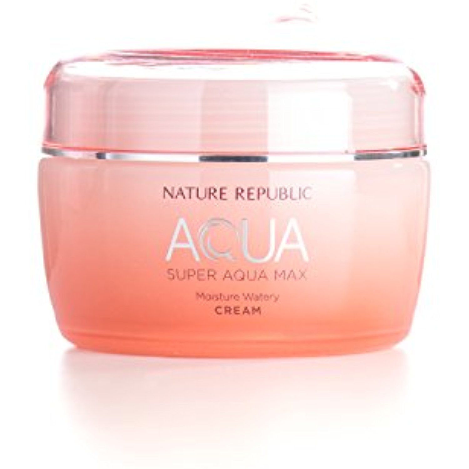 Kem dưỡng ẩm nước biển sâu cho da khô NATURE REPUBLIC Super Aqua Max Moisture Watery Cream 80ml