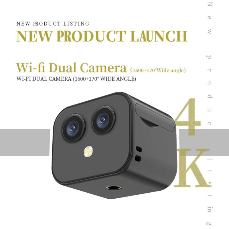D3 HD 4K Mini Wireless WiFi camera kép điện thoại di động Máy ảnh mạng không dây điện