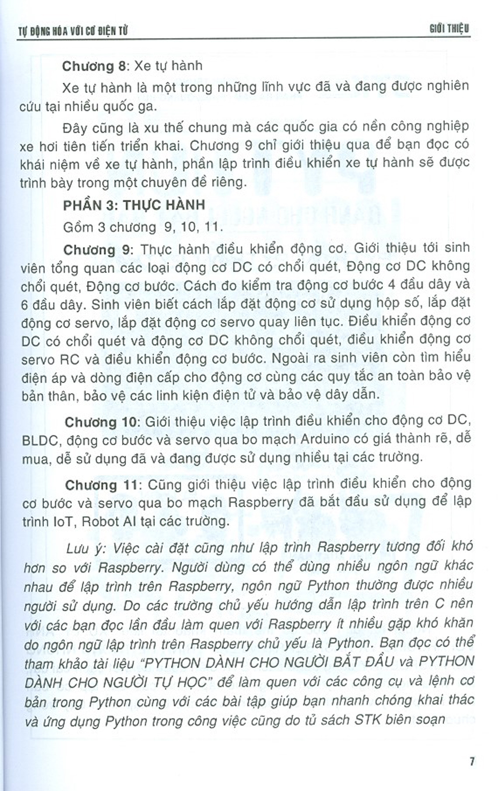 Tự Động Hóa Với Cơ Điện Tử
