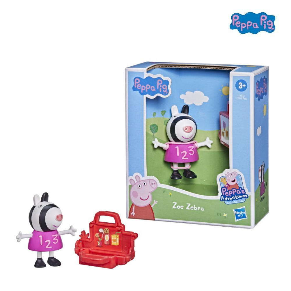 Bộ đồ chơi Peppa Pig Zebra kèm phụ kiện