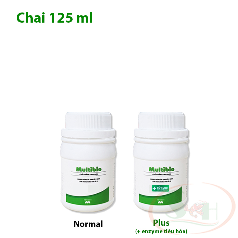 Vi sinh nước MultiBio Plus 125ml, 250ml, 500ml, 1000ml multi bio xử lý khử đục làm trong nước bể cá tép thủy sinh