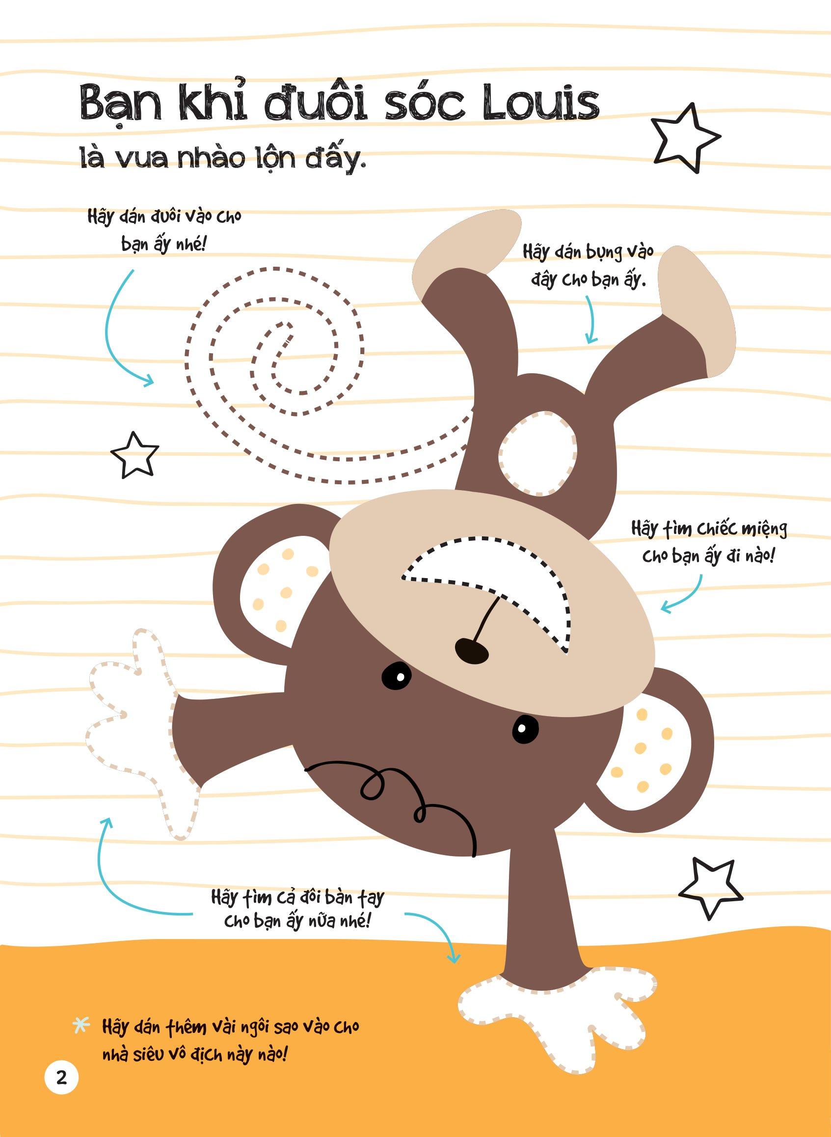 Dán Hình Siêu Đáng Yêu - Khu Rừng