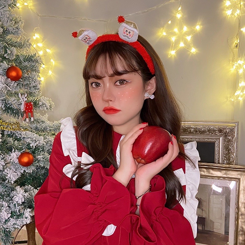 Cài tóc Noel nhiều mẫu cực Cute