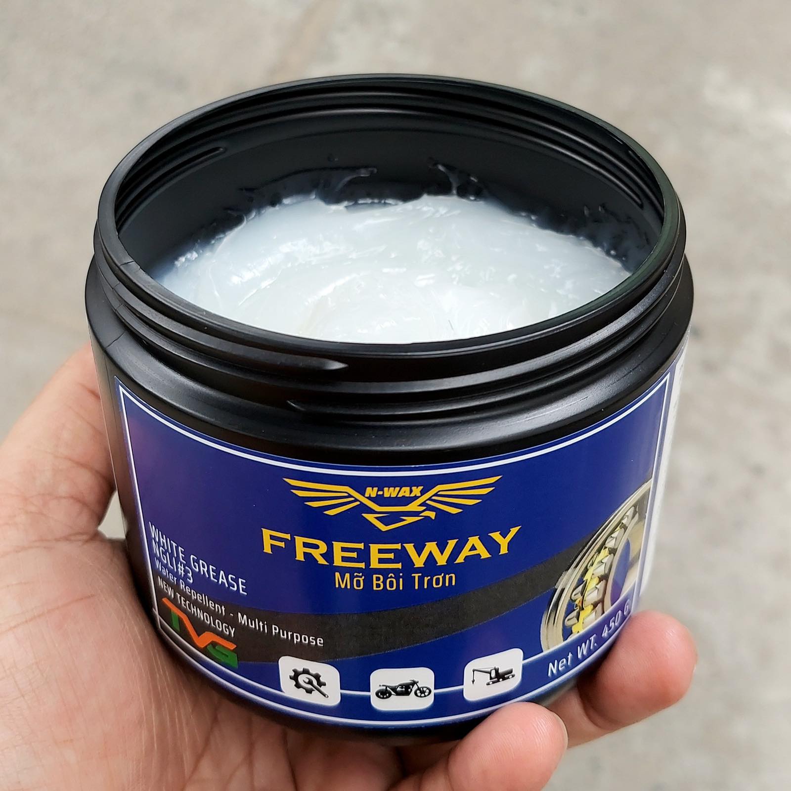 FREEWAY WHITE GREASE NGLI#3 450 GRAM