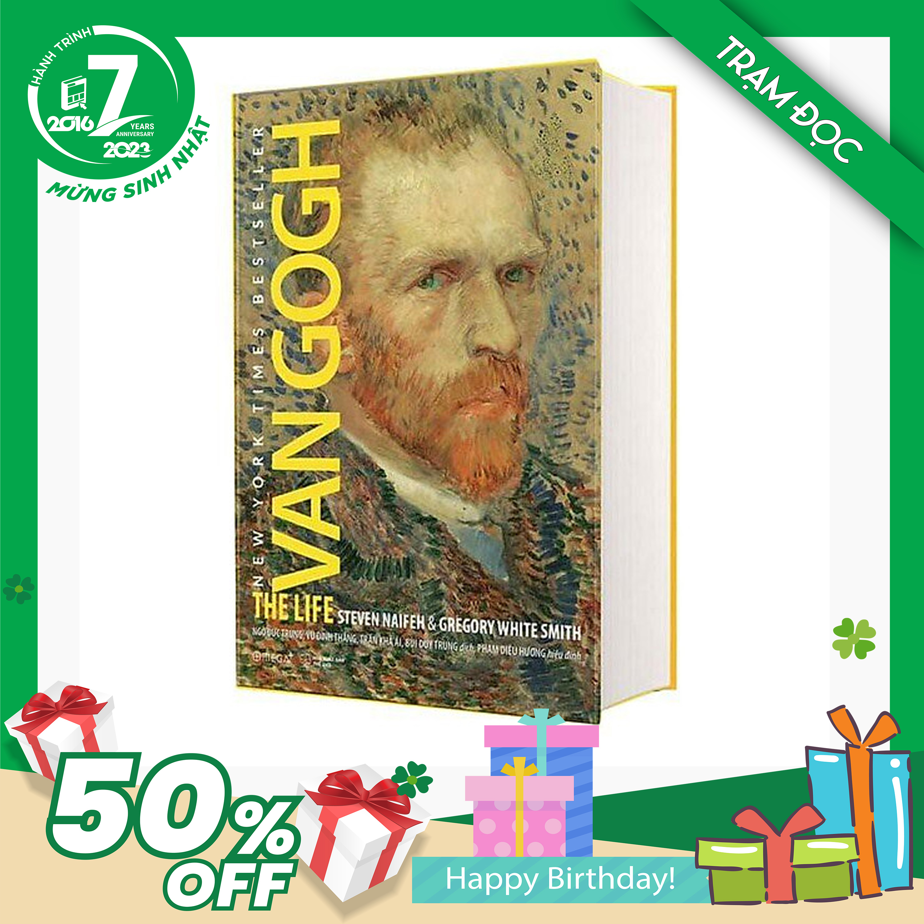 Hình ảnh Trạm Đọc Official |  Van Gogh : The Life ( Omega Plus )