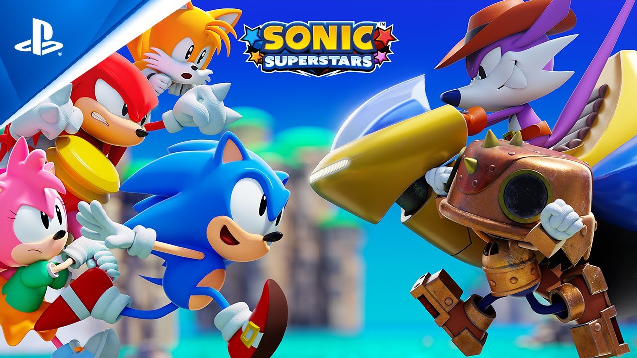 Đĩa game Sonic Superstars cho PS5 hàng nhập khẩu