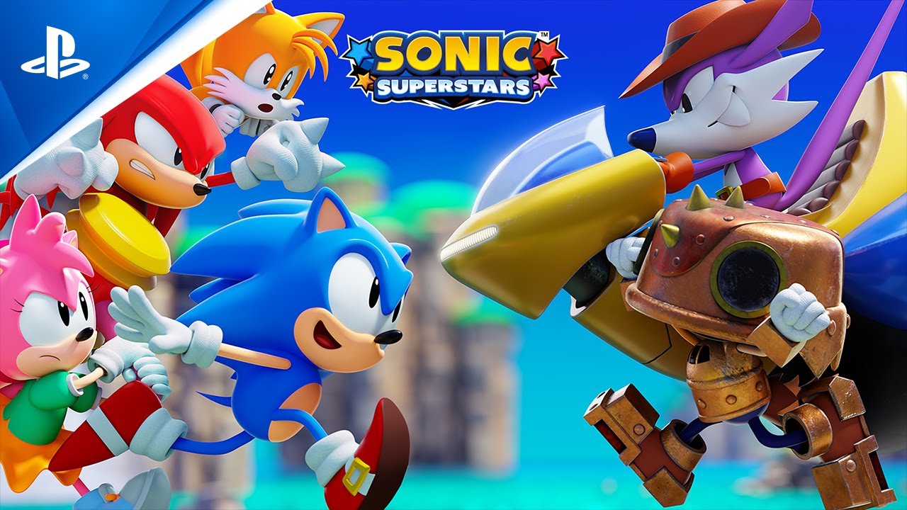 Đĩa game Sonic Superstars cho PS5 hàng nhập khẩu 