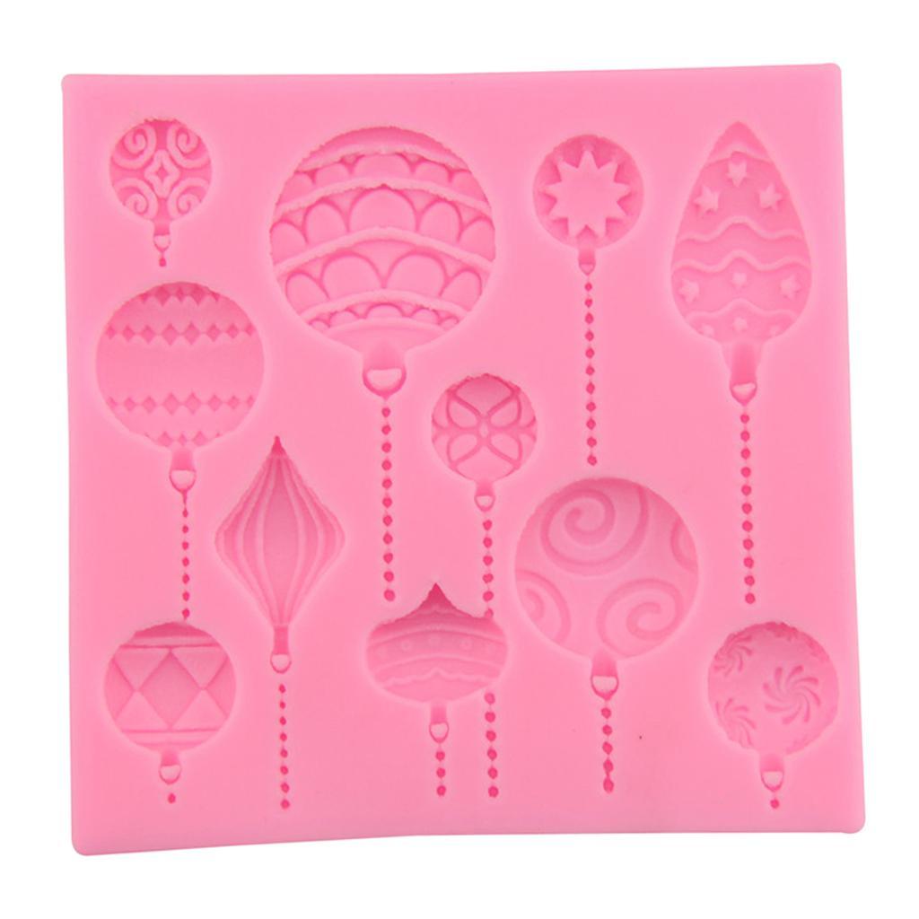 Air Balloons Silicone Fondant Cake Decor Baking Chocolate Mould