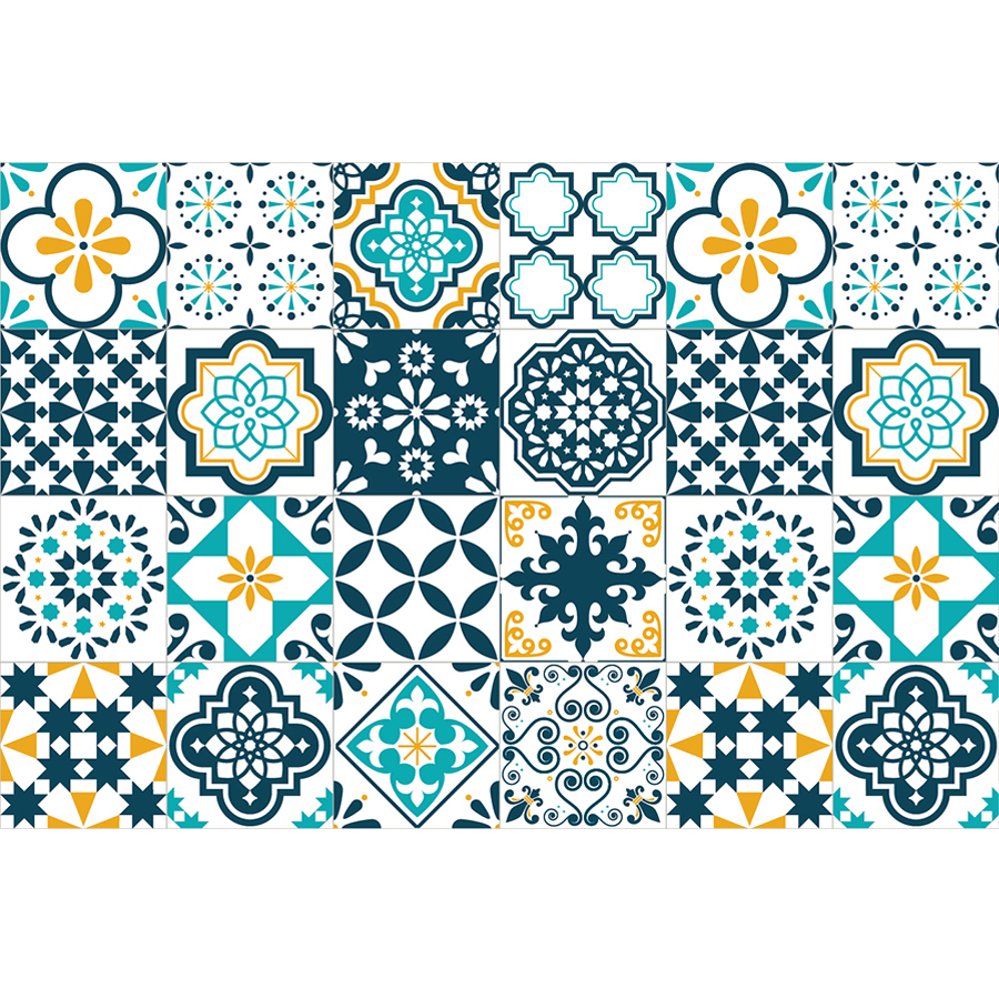 Decal - Ms: KT12 - 64 ô 15x15 - KT 60x240cm