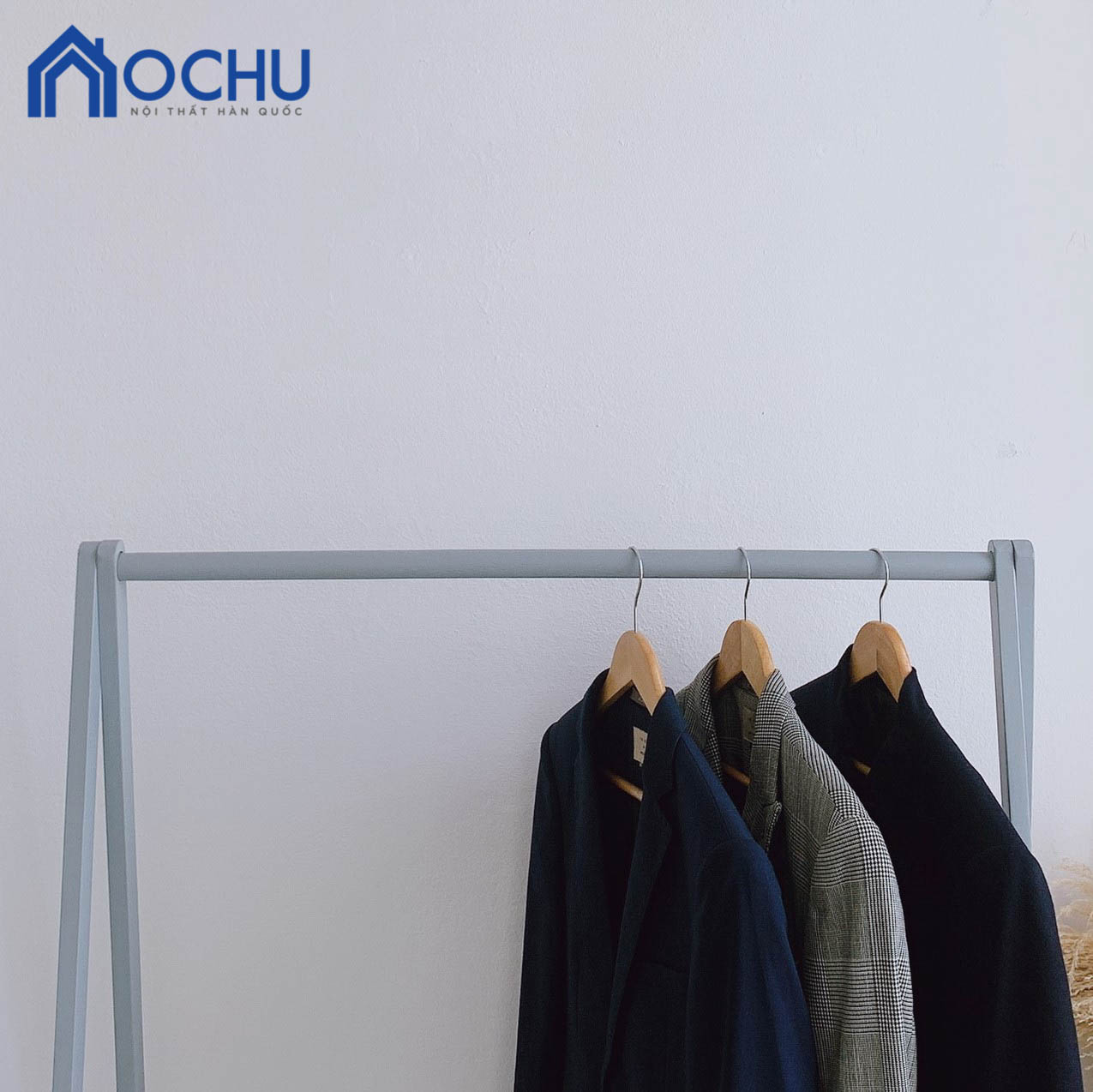 Giá Treo Quần Áo Bằng Gỗ Thông OCHU - A Hanger 1F