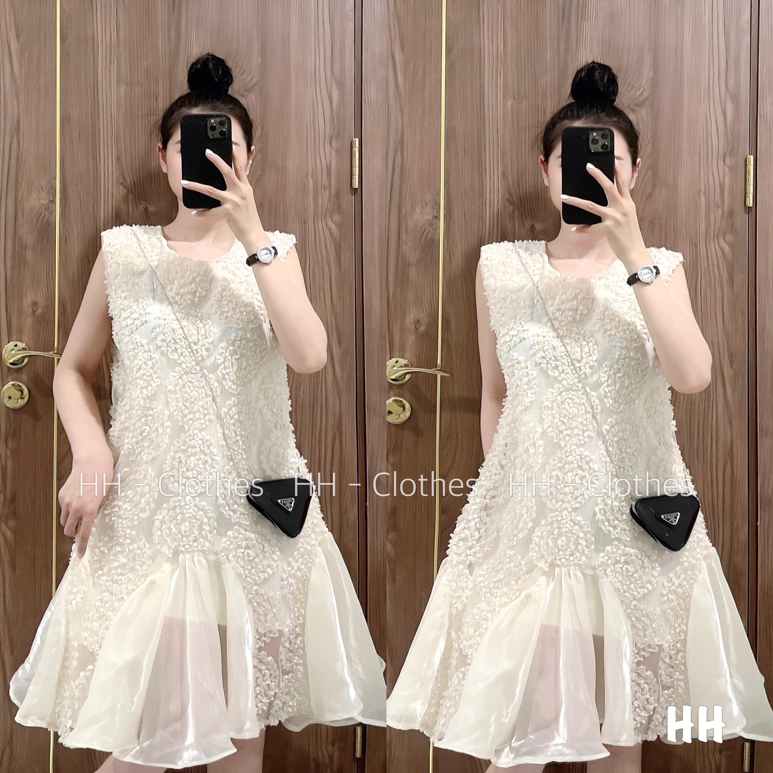 VÁY ĐI CHƠI, VÁY SUÔNG, VÁY BABYDOLL, VÁY REN 2 LỚP PHỐI TƠ ÓNG CỰC HOT