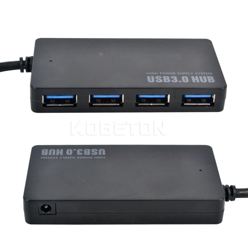 Hub chia cổng usb 3.0 Ultra Slim có công tắc (4 cổng) - Bộ chia cổng USB 1 ra 4, USB 3.0, thiết bị chia cổng usb 3.0