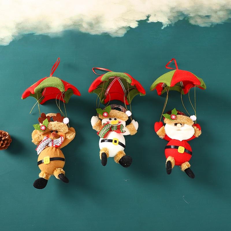 Phụ Kiện Treo Trang Trí Cây Thông Giáng Sinh - Hình Ông Già Noel/Người Tuyết/Chú Nai