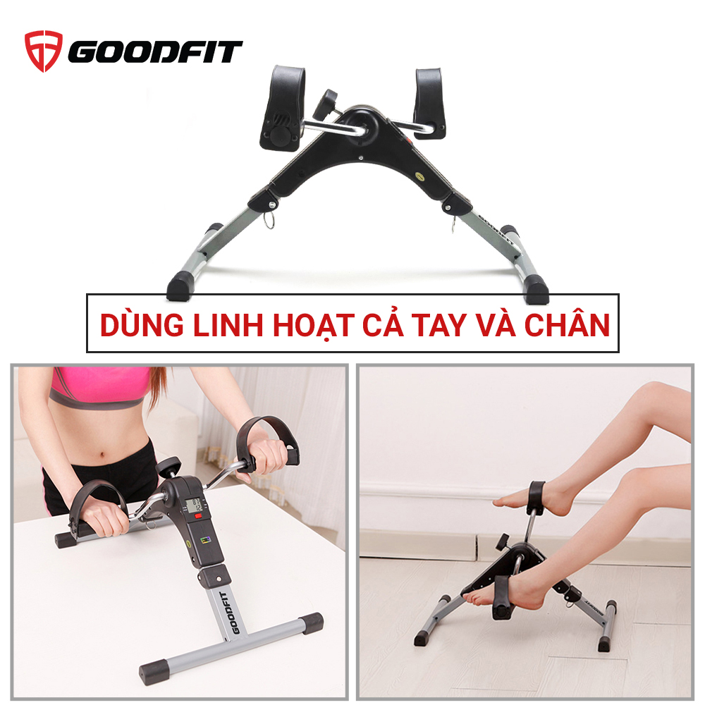 Xe đạp thể thao, xe đạp gấp gọn người lớn GoodFit tùy chỉnh độ nặng, tập thể dục tại nhà GF002MB