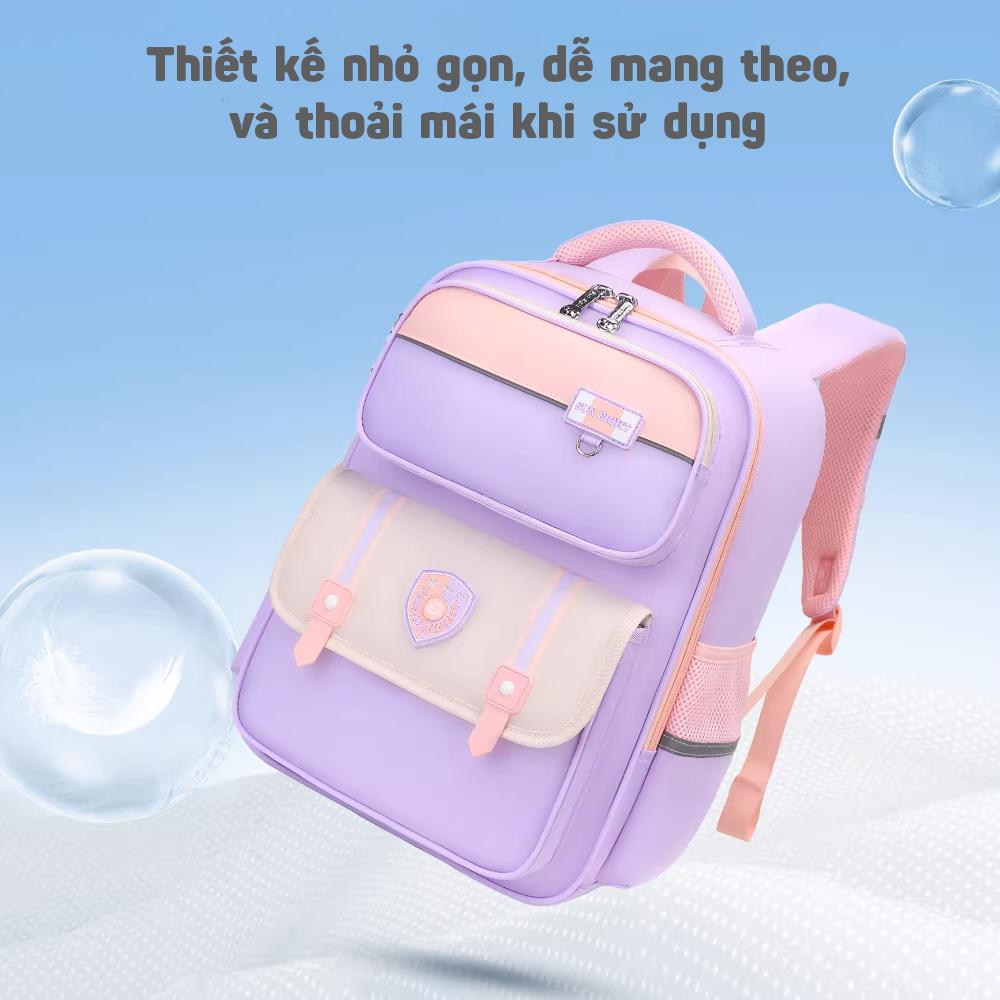 Ba Lô Thời Trang - Sun Eight 22292 - Màu Xanh Navy Và Đỏ