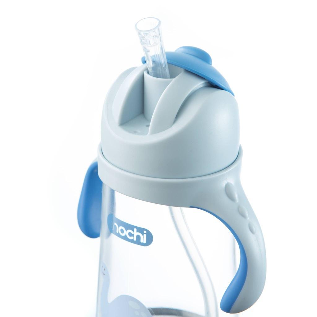 NHẬP KHẨU Bình nước học sinh cao cấp inochi Goki DINO 470ml nhựa nguyên sinh an toàn