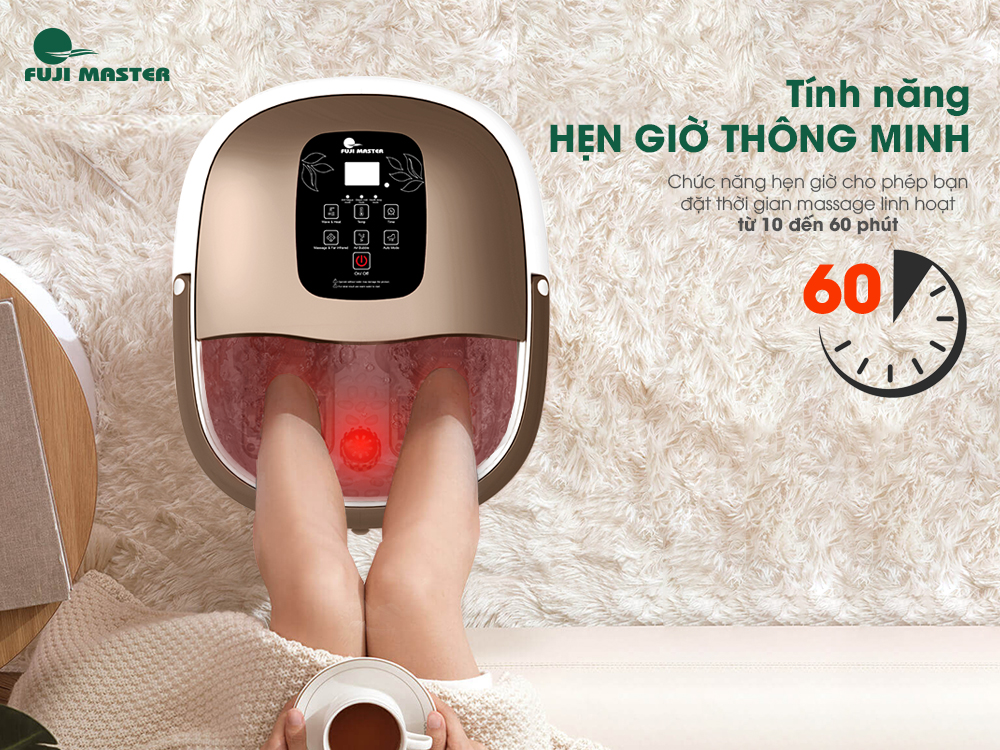 Bồn ngâm chân massage Fuji Master FJM-2522 - Hàng chính hãng