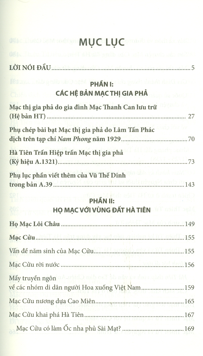 Mạc Thị Gia Phả (Họ Mạc với vùng đất Hà Tiên)