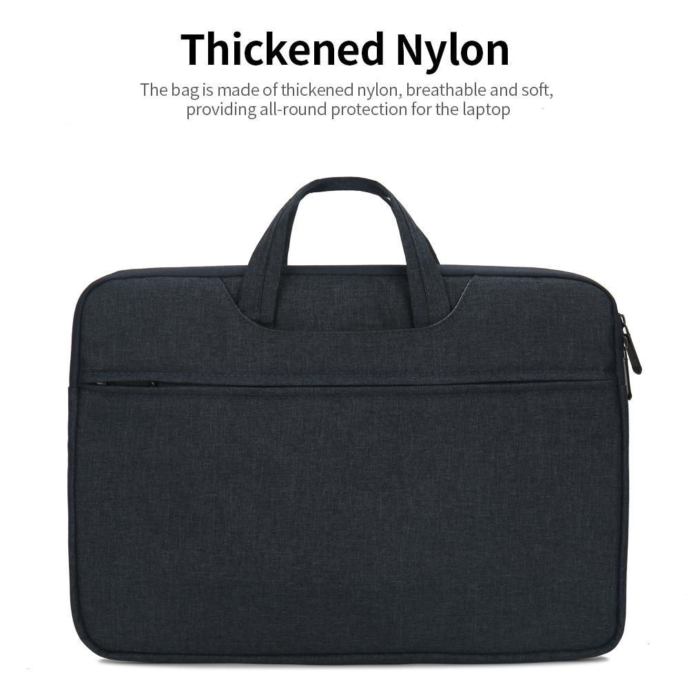 Túi máy tính xách tay đa chức năng 15,6 inch nylon không thấm nước