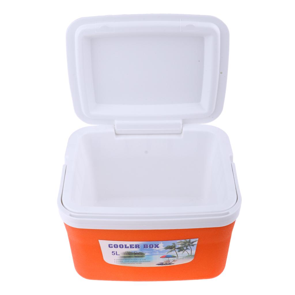 Camping Outdoor Drinks Food Cooler Box Car Ice Bucket with Handle