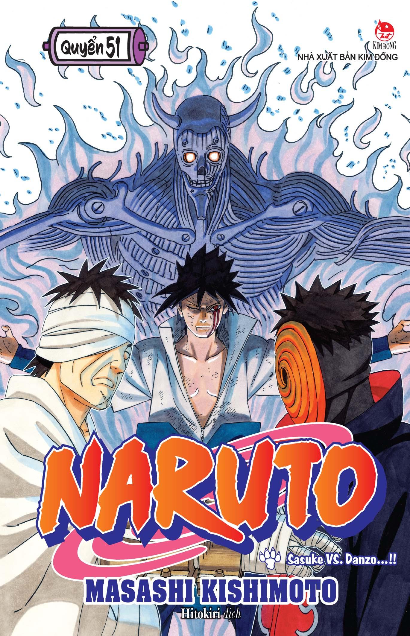 Sách - Naruto - Tập 51 - Sasuke Vs. Danzo…!! (Tái Bản 2025)