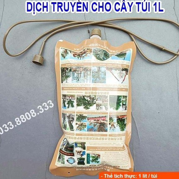 DỊCH TRUYỀN NÂU DÙNG CHO CÂY TÚI1LIT - HỖ TRỢ CÂY PHỤC HỒI NHANH