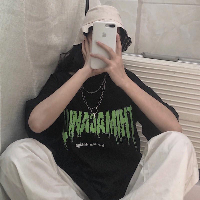 Áo Thun Unisex Áo Phông Unisex Form Rộng Cotton Oversize,Hình In Sắc Nét,Phong Cách Hàn Quốc TH205