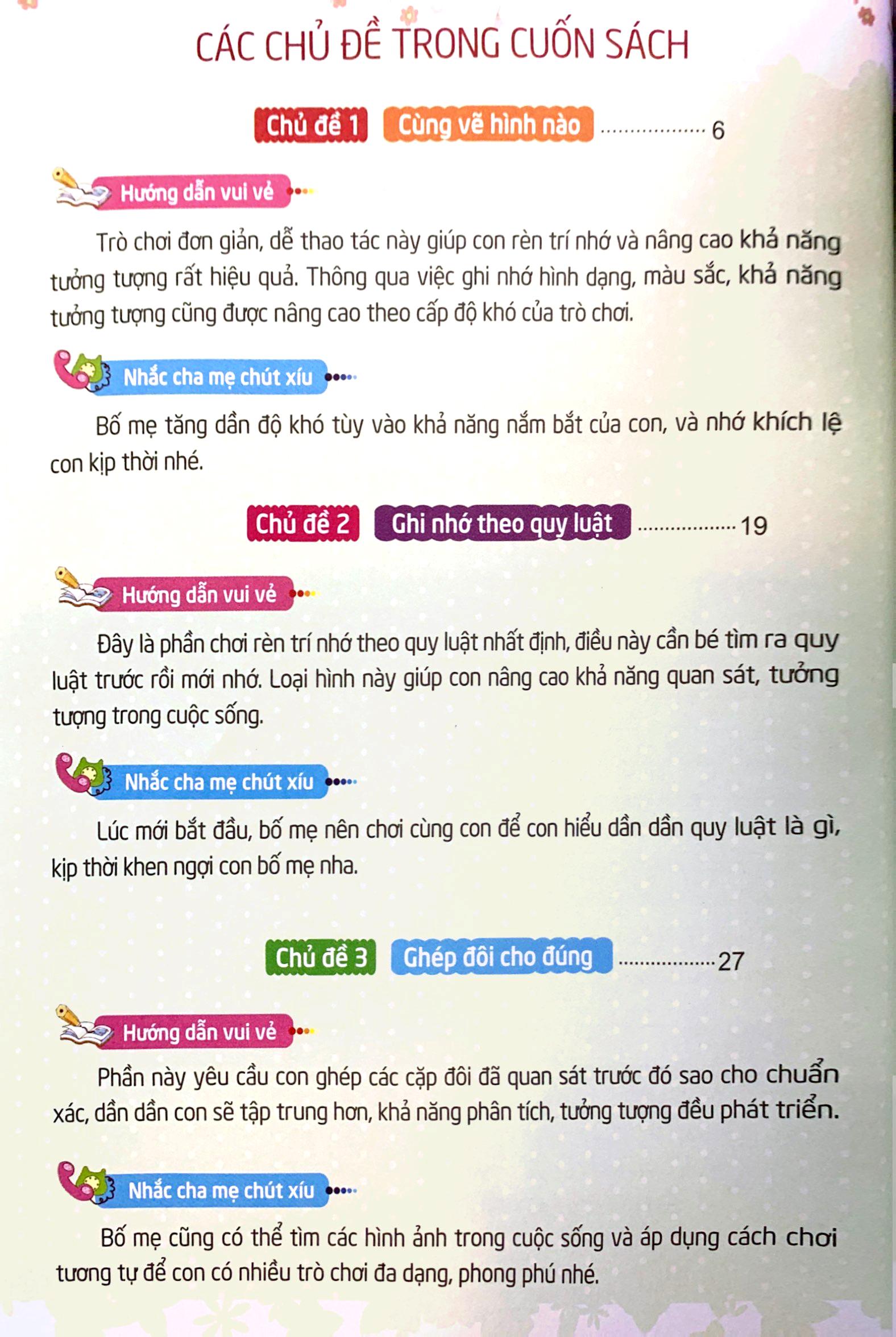 500 Trò Chơi Rèn Luyện IQ - Khả Năng Tưởng Tượng