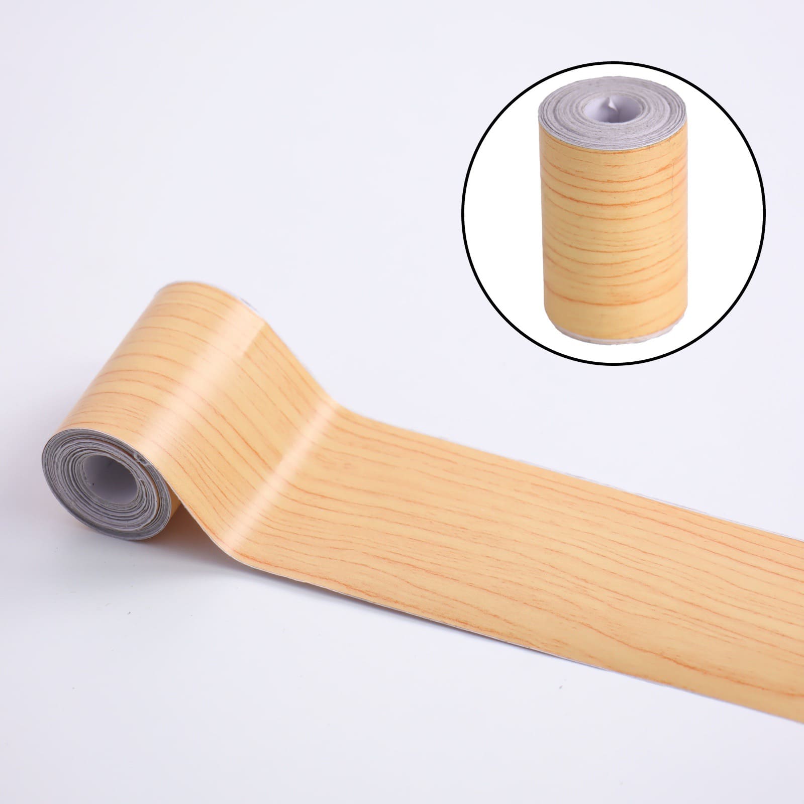 Cuộn 5m Dài Decal Giấy Dán Viền Tường Cao 5cm Có Keo Sẳn