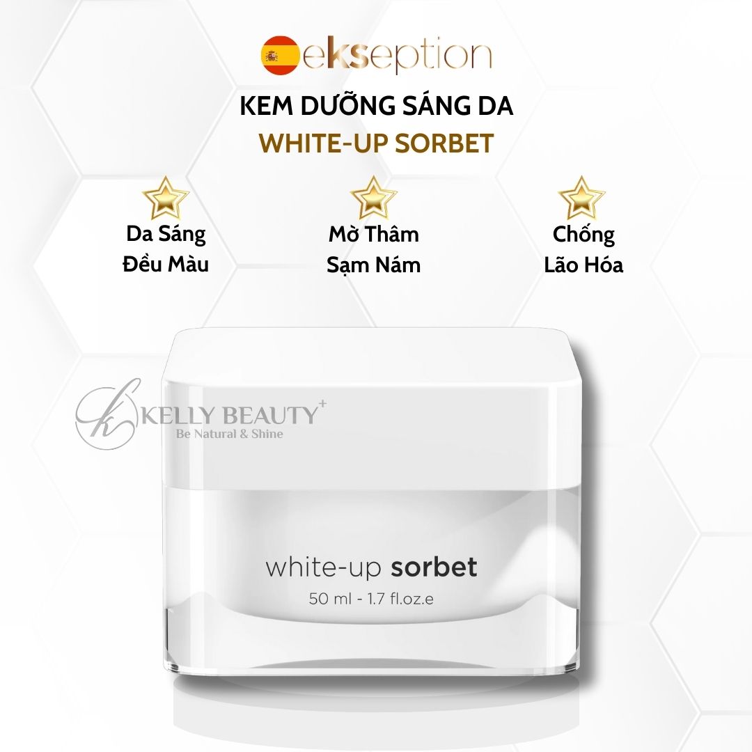 Kem Dưỡng Sáng Da ekseption White-Up Sorbet Cream | Kelly Beauty