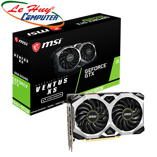 Card Màn Hình - VGA MSI GTX 1660 SUPER VENTUS XS 6GB GDDR6 - Hàng Chính Hãng