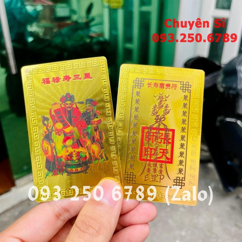 Kim Bài Tam Đa PHÚC LỘC THỌ mang ý nghĩa về Sức Khỏe - Công Việc - Sống Lâu