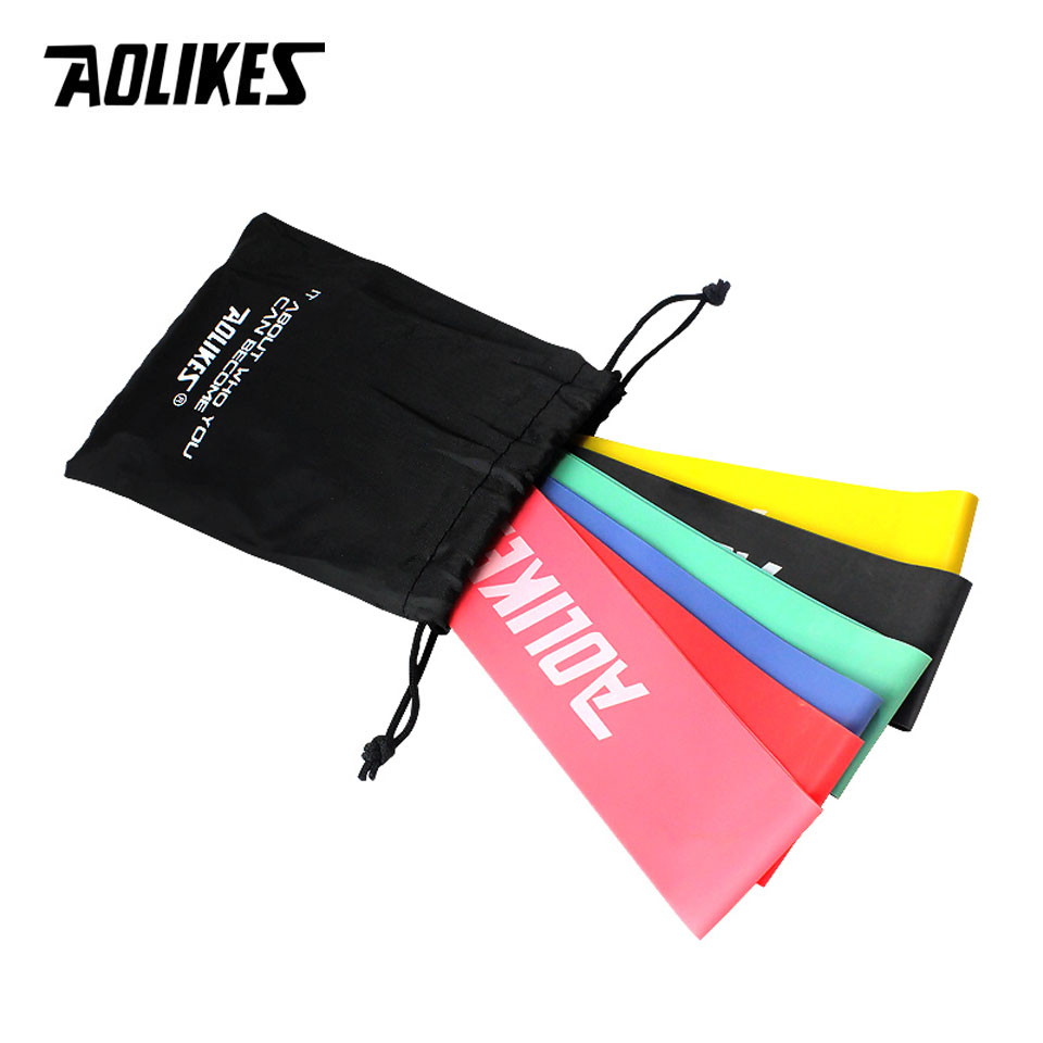 Bộ 6 dây kháng lực đàn hồi AOLIKES A-3601 Resistance bands