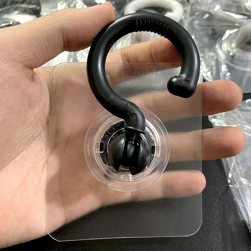Móc Nhựa Xoay 360˚ Cỡ Lớn Dán Tường Trần Nhà Treo Màn Hình Lưỡi Câu Siêu Dính Treo Đồ Đa Năng