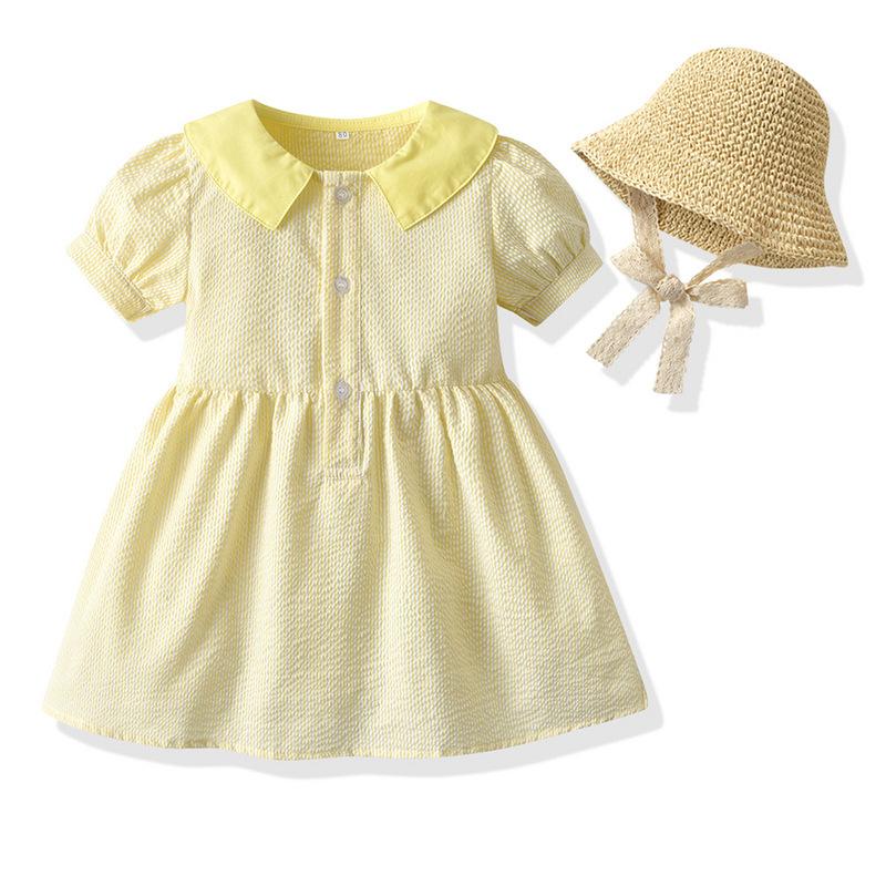 Trẻ Em Quần Áo Anh Trai Em Gái Phù Hợp Với Trang Phục Bé Gái Áo Và Nón Bé Trai Đầu + Quần Short 2 Chiếc Phù Hợp Với Trẻ Em kết Hợp Quần Áo