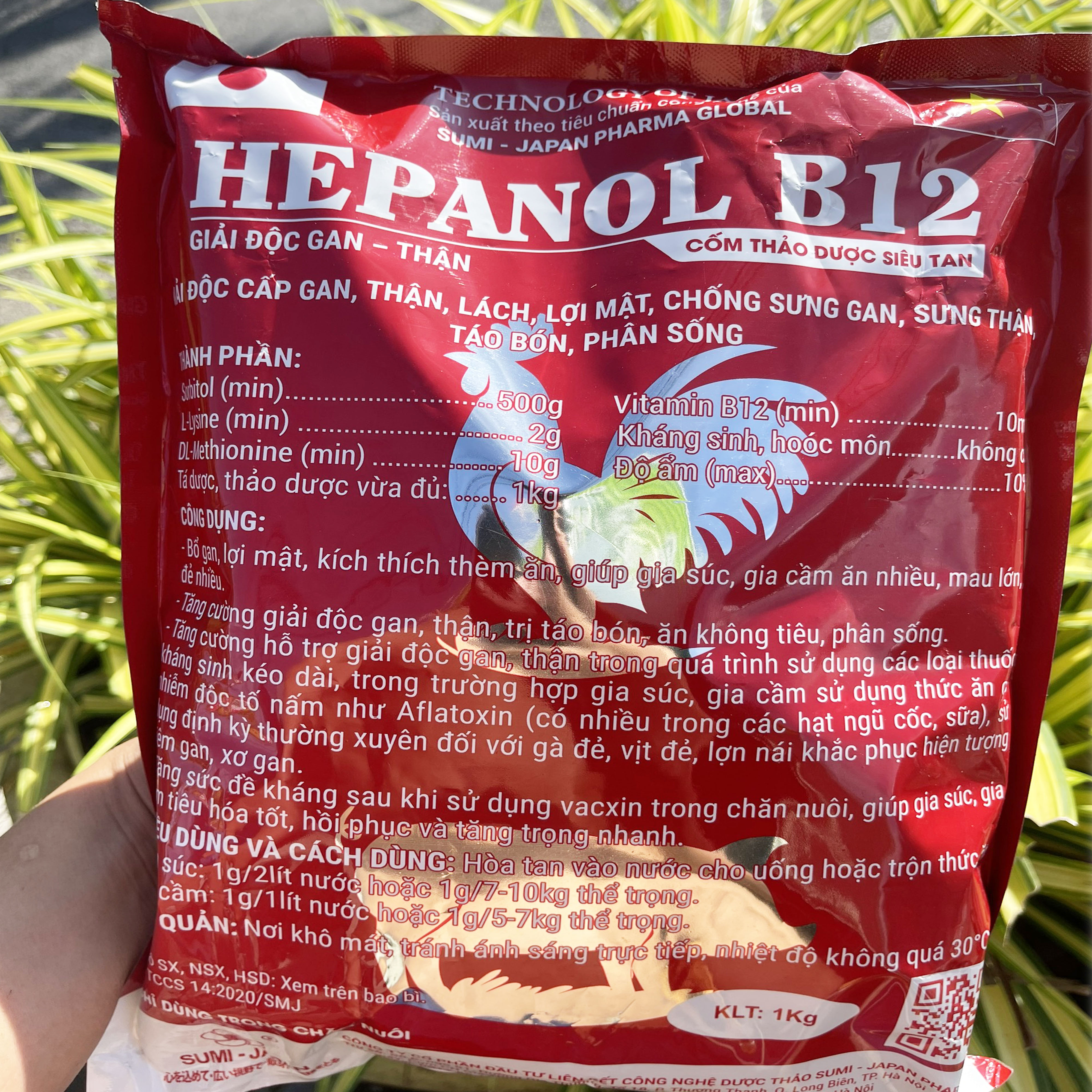 Hepanol-B12-Cốm Thảo Dược Giải Đôc Gan-Tri Táo Bón