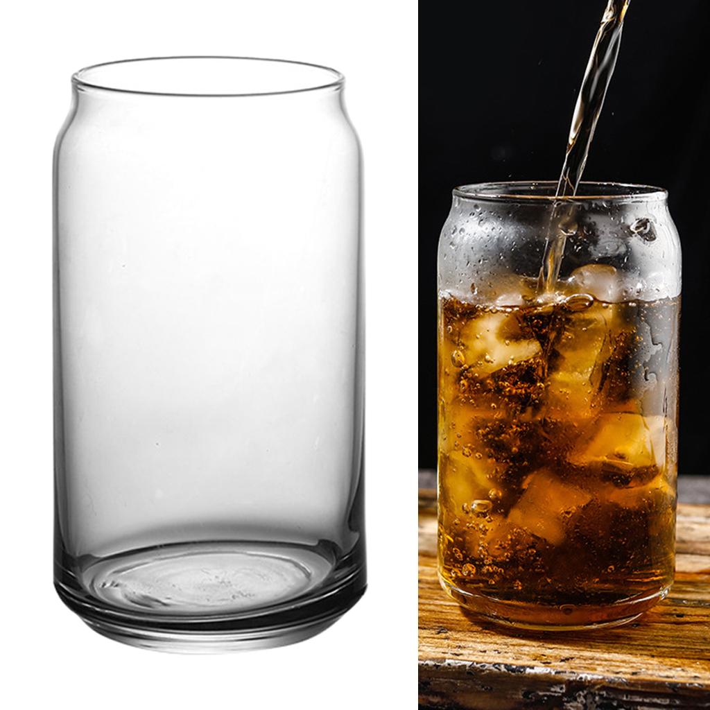 2 Pieces Single Layer Cup Juice Coke Cup Household Glass Cold Drink Cup