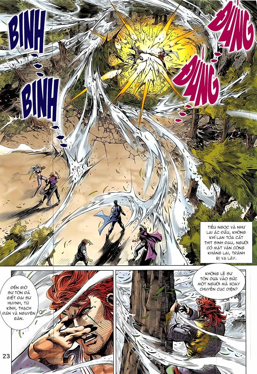 thần chưởng chapter 22 23