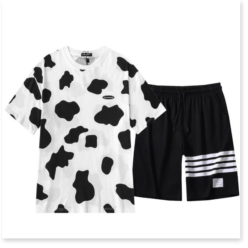 SET BỘ ĐỒ THUN COTTON HOA TIẾT MƠI LẠ CỰC ĐẸP , PHONG CÁCH , MÙA HÈ 2021 KME FASHION