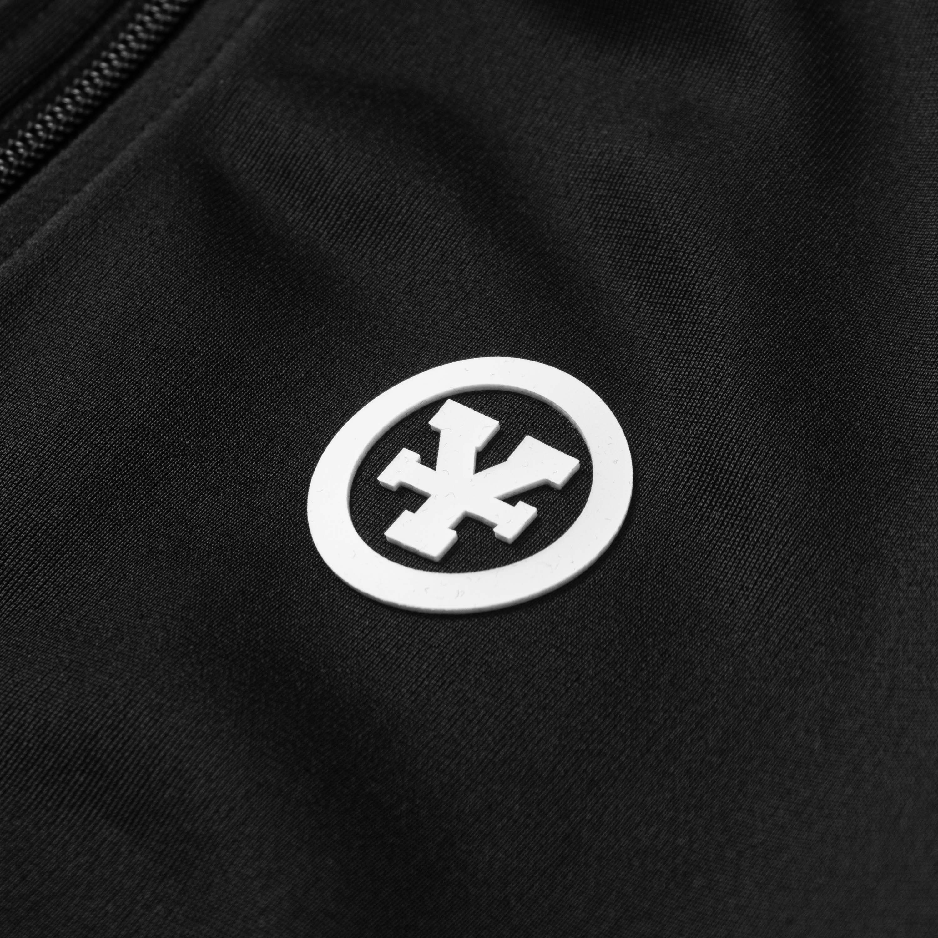 Áo Khoác DirtyCoins Logo Striped Track Jacket - Black