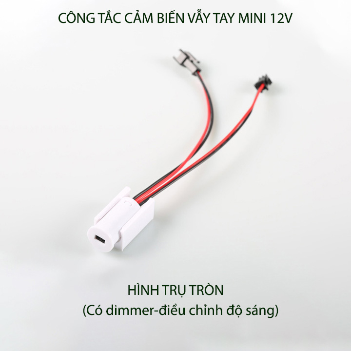 Công tắc cảm biến vẫy tay thông minh 12V-36W, dùng điều kiển đèn led dây có dimmer-điều chỉnh độ sáng