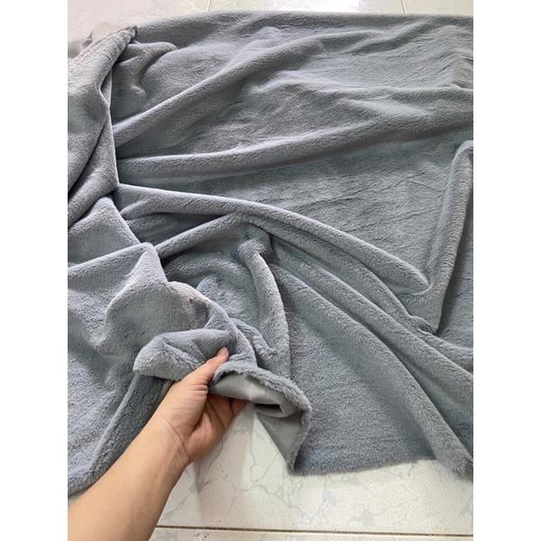 THẢM LÔNG MÀU XÁM TRO MỊN LÔNG NGẮN