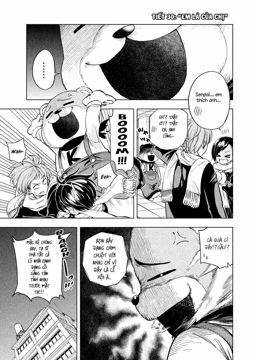 thế quái nào cô giáo lại ở đây!? chapter 30 1