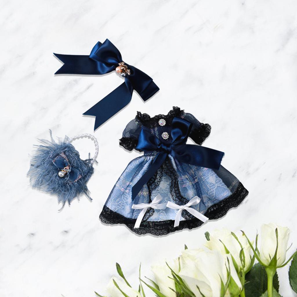 Fashion Wedding Party Dress Gowns Clothes for 30cm Doll Dress up