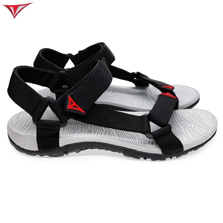 Giày Sandal Nam Việt Thủy Quai Chéo Đen - VT08