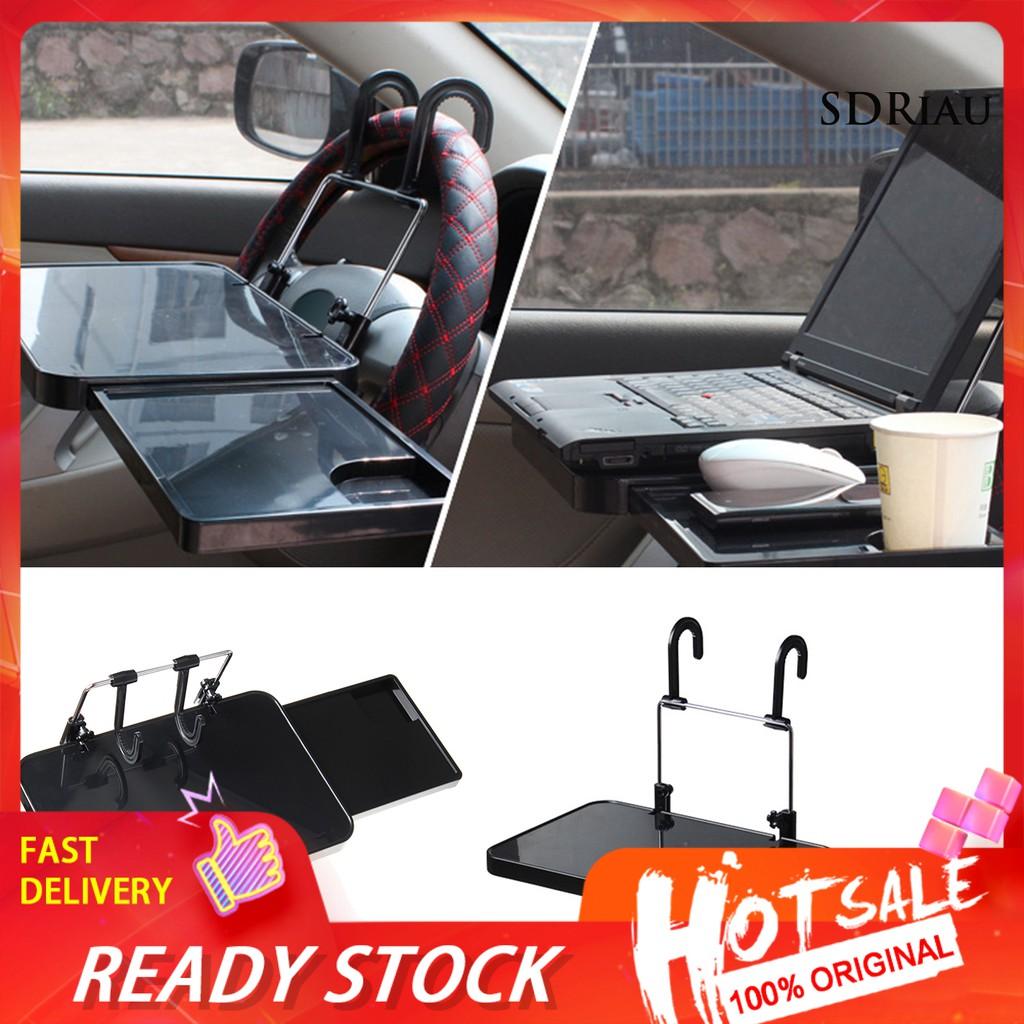 Bàn Để Laptop Trên Xe Hơi Kèm Móc Tiện Dụng