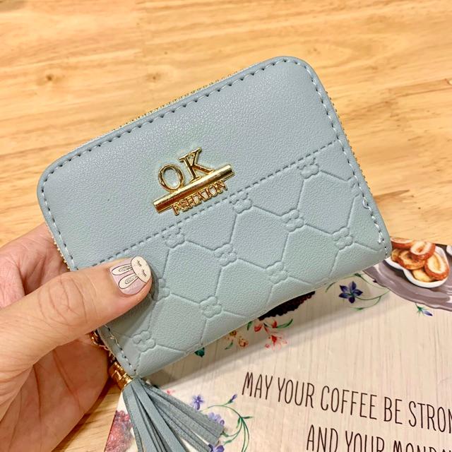 Ví nữ đẹp giá rẻ ngắn cầm tay mini nhỏ gọn dễ thương cute nhiều ngăn bỏ túi thời trang cao cấp VN50