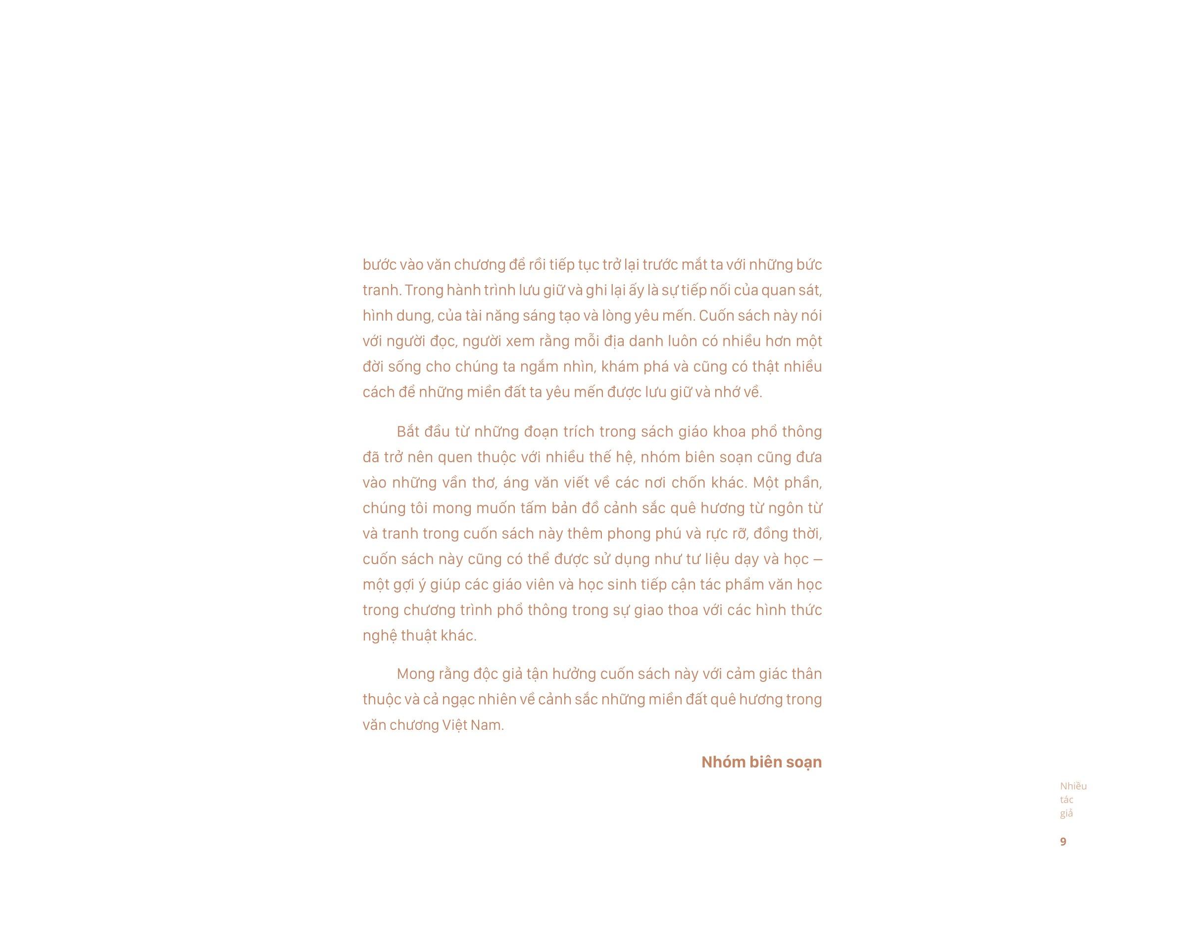 Những Miền Lưu Dấu - Cảnh Việt Trong Văn Chương