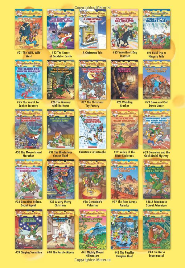 Sách ngoại văn: Mouse Overboard! (Geronimo Stilton #62), Volume 62