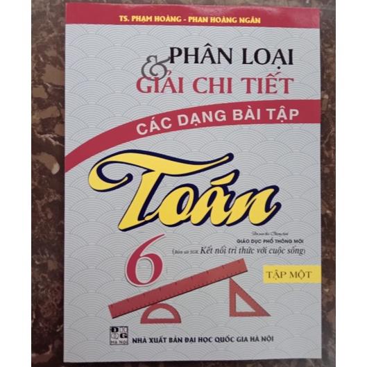 Sách - Phân Loại Và Giải Chi Tiết Các Dạng Bài Tập Toán 6 - Tập 1